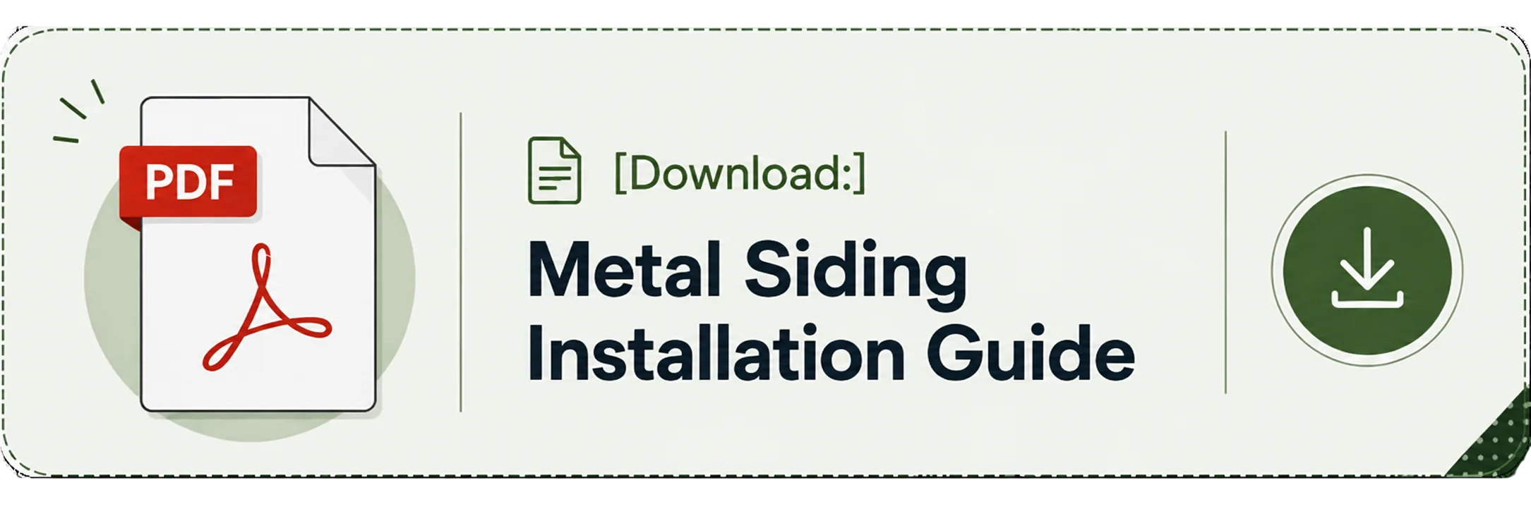 Download Metal Siding Installation Guide